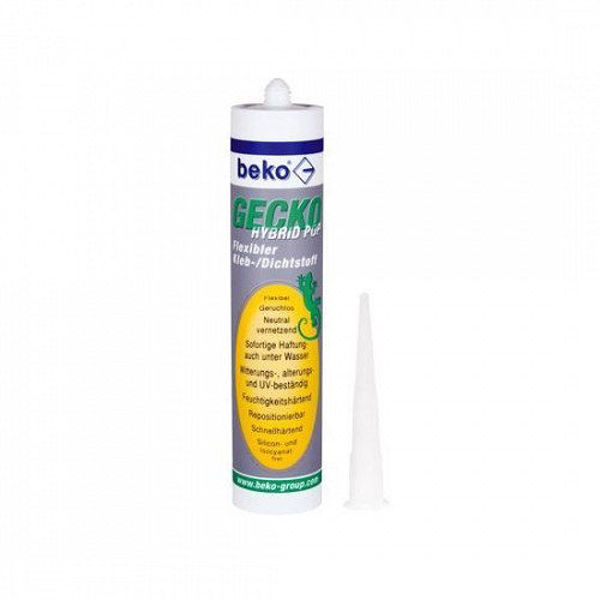 Obrazek Beko GECKO klej/uszcz 310ML biały