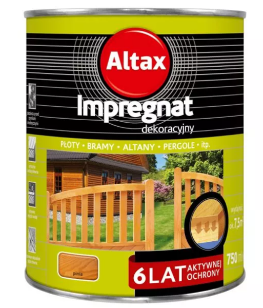 Obrazek Altax Impregnat Dekoracyjny  Pinia 0,75l