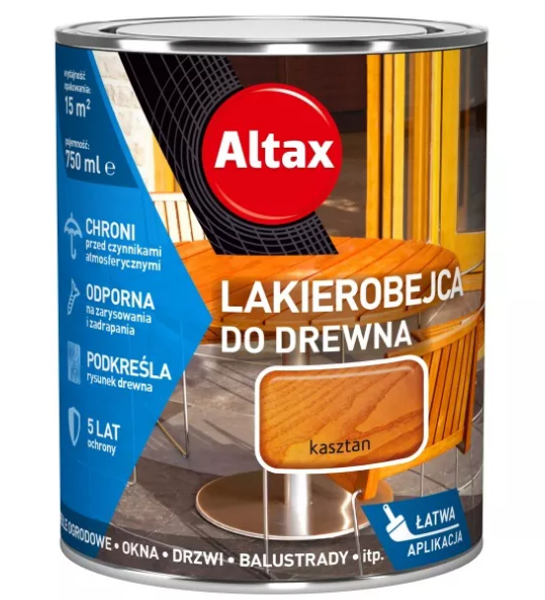 Obrazek Altax Lakierobejca Kasztan 0,75l