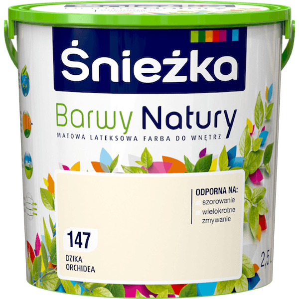 Obrazek ŚNIEŻKA Barwy Natury Dzika Orchidea 147 2,5 L