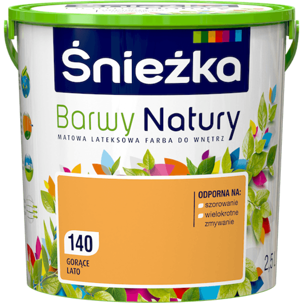 Obrazek ŚNIEŻKA Barwy Natury Gorące Lato 140 2,5 L