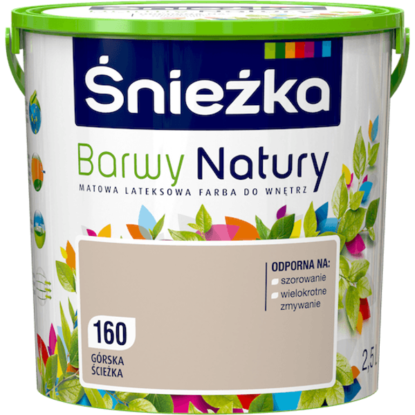 Obrazek ŚNIEŻKA Barwy Natury Górska Ścieżka 160 2,5 L