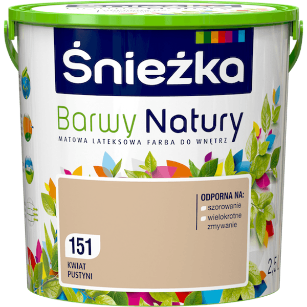 Obrazek ŚNIEŻKA Barwy Natury Kwiat Pustyni 151 2,5 L