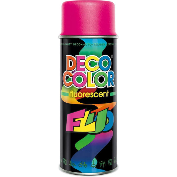 Obrazek Deco Color  FLUORESCENT Różowy 400 ml