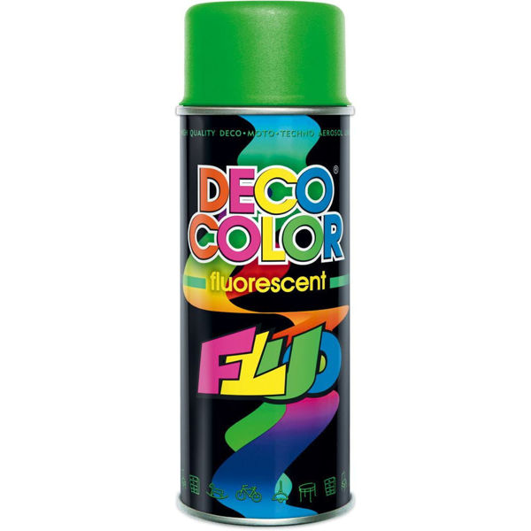 Obrazek Deco Color  FLUORESCENT Zielony 400 ml