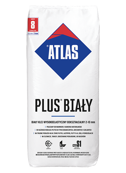 Obrazek ATLAS PLUS Biały!! 25KG S1