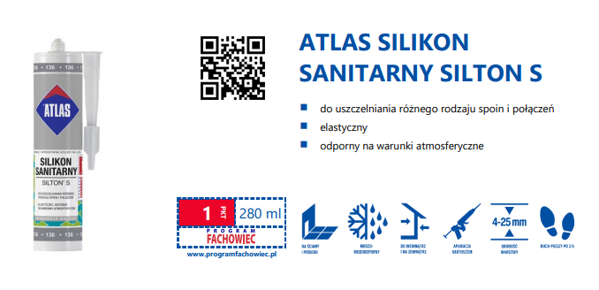 Obrazek ATLAS SILTON S. 23 BRĄZOWY  280ml