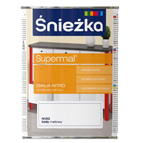 Obrazek NITRO ŻÓŁTA J. 0,8L  Supermal® Emalia Nitro